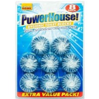 Таблетки для бачка унитаза PowerHouse, 8 шт